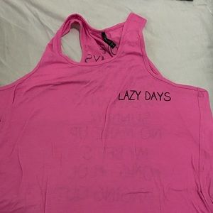 Lazy day tank